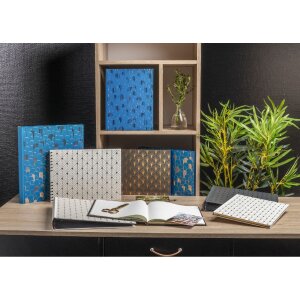 Exacompta 16095E Fotoalbum Néo Déco Black 29x32 cm 60 černých stran