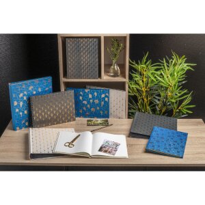 Exacompta 16095E Fotoalbum Néo Déco Black 29x32 cm 60 černých stran