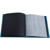 Exacompta 16096E Fotoalbum 60 černých stran Néo Déco Blue