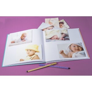 Exacompta 16115E Fotoalbum 30 stran růžová/modrá fantasy hrací karta