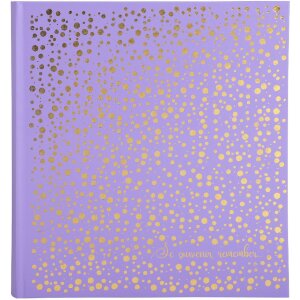 Exacompta fotoalbum Plum Violet 60 stran 29x32cm pro 300...