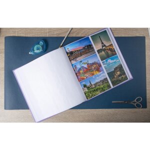 Exacompta fotoalbum Plum Violet 60 stran 29x32cm pro 300 fotografií 10x15 cm