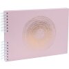 Exacompta 16166E Spirálové album 50 stran Bílá 32x22 cm Ellipse Pink