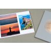 Exacompta 16166E Spirálové album 50 stran Bílá 32x22 cm Ellipse Pink