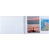 Exacompta 16166E Spirálové album 50 stran Bílá 32x22 cm Ellipse Pink