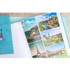 Exacompta 16178E Fotoalbum 60 bílých stran 29x32 cm Skandi tyrkysová