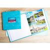 Exacompta 16178E Fotoalbum 60 bílých stran 29x32 cm Skandi tyrkysová