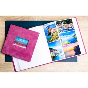Exacompta 16179E Fotoalbum 60 bílých stran Skandi Design antická růžová