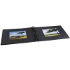 Exacompta 16249E Spirálové fotoalbum Cubik 50 stran černé 32x22 cm 150 fotografií