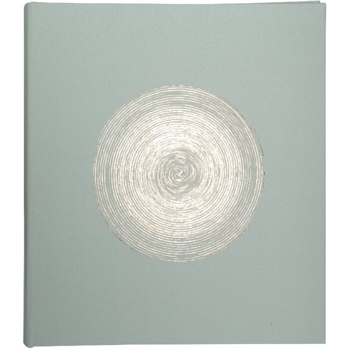 Exacompta 16263E Fotoalbum 60 stran Ellipse šedozelené 29x32cm pro 300 fotografií
