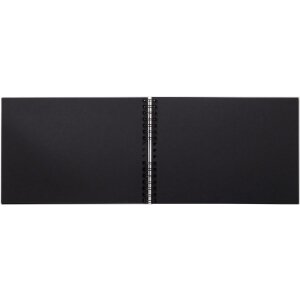 Exacompta Fotoalbum Néo Déco Bílá spirálová vazba 50 černých stran 32x22 cm