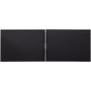 Exacompta Fotoalbum Néo Déco Bílá spirálová vazba 50 černých stran 32x22 cm