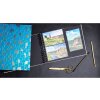 Exacompta Fotoalbum Néo Déco Bílá spirálová vazba 50 černých stran 32x22 cm