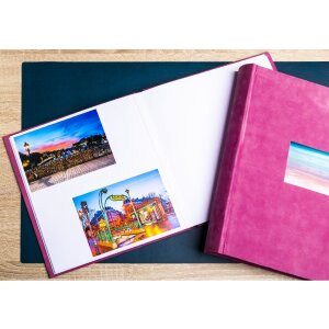 Exacompta 16359E Fotoalbum 30 bílých stran Skandi antická růžová