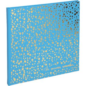 Exacompta 16391E Fotoalbum 25x25 cm Plum Purple Turquoise...