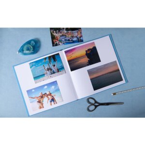 Exacompta 16391E Fotoalbum 25x25 cm Plum Purple Turquoise 30 stran