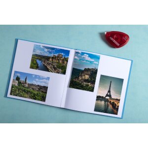 Exacompta 16391E Fotoalbum 25x25 cm Plum Purple Turquoise 30 stran