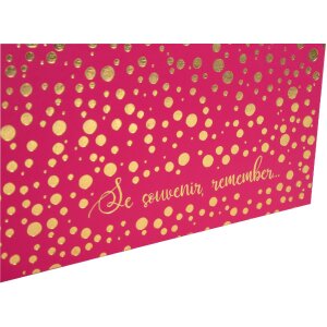 Exacompta 16392E Fotoalbum 30 stran Bílá 25x25cm Švestka Fialová Malinová barevná