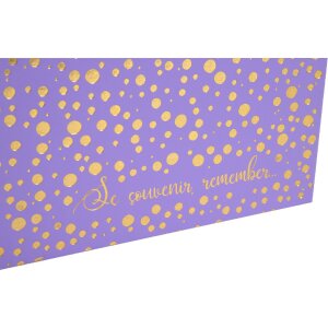 Exacompta 16393E Fotoalbum 30 stran bílé 25x25cm Plum Violet