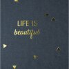 Exacompta 16452E Spirálové album 50 stran černé 32x22cm LIFE Blue