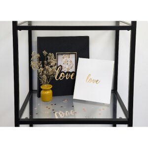 Exacompta 16506E Fotoalbum 60 stran černé 29x32cm - Love