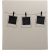 Exacompta 16523E Fotoalbum 60 černých stran Polaroid Beige
