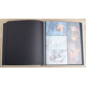 Exacompta 16524E Fotoalbum 60 černých stran série Polaroid Světle zelená