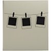 Exacompta 16524E Fotoalbum 60 černých stran série Polaroid Světle zelená
