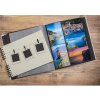 Exacompta 16524E Fotoalbum 60 černých stran série Polaroid Světle zelená