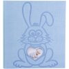 Exacompta fotoalbum TEDDY 29x32 cm 60 stran modré s motivem králíka