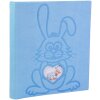 Exacompta fotoalbum TEDDY 29x32 cm 60 stran modré s motivem králíka
