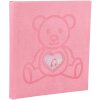 Exacompta 16566E Fotoalbum TEDDY 29x32 cm 60 stran bílý obal medvídek růžový