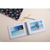 Exacompta 16702E Spirálové fotoalbum FLAMINGO Světle modré 23x16 cm 50 bílých stran