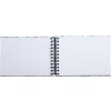 Exacompta 16702E Spirálové fotoalbum FLAMINGO Světle modré 23x16 cm 50 bílých stran