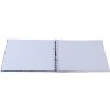 Exacompta 16703E Spirálové fotoalbum FLAMINGO 23x16 cm 50 stran bílé půlnoční modré
