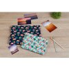 Exacompta 16703E Spirálové fotoalbum FLAMINGO 23x16 cm 50 stran bílé půlnoční modré