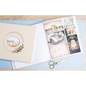 Exacompta 16733E Fotoalbum 60 bílých stran Ringflower Latte
