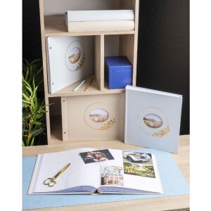 Exacompta 16733E Fotoalbum 60 bílých stran Ringflower Latte
