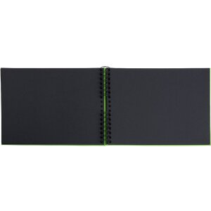 Exacompta 16784E Fotoalbum se spirálovou vazbou 50 černých stran Musicart Green