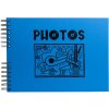 Exacompta 16785E Fotoalbum se spirálovou vazbou 50 černých stran Musicart Blue