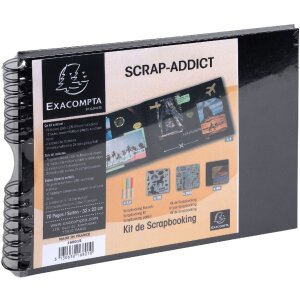 Exacompta 16801E Sada pro scrapbooking s fotoalbem 32x22...