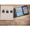 Exacompta 16825E Fotoalbum se spirálovou vazbou 32x22 cm 50 černých stran Růžová