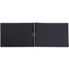 Exacompta 16825E Fotoalbum se spirálovou vazbou 32x22 cm 50 černých stran Růžová