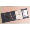 Exacompta 16825E Fotoalbum se spirálovou vazbou 32x22 cm 50 černých stran Růžová