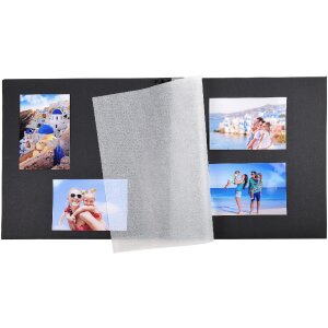 Exacompta 16841E Spirálové album 60 černých stran Passion 32x32 cm černá