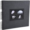 Exacompta 16841E Spirálové album 60 černých stran Passion 32x32 cm černá