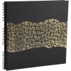 Exacompta 16981E Spirálové fotoalbum ARAMY 32x32 cm 60 stran černá