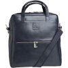 Exacompta 17237E Batoh na notebook Lady Exactive kožený 33x35x16 cm tmavě modrý