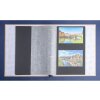 Exacompta 17602E Fotoalbum s kroužkovou mechanikou 60 černých stran 32x26x4 cm Béžová barva