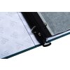 Exacompta 17603E Fotoalbum s kroužkovou mechanikou 60 černých stran 32x26x4cm modro-zelené